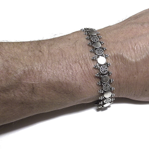 Bracciale etnico ROMILA in argento 925 | Bracciali indiani SNAKE originali - Il mondo di Wit