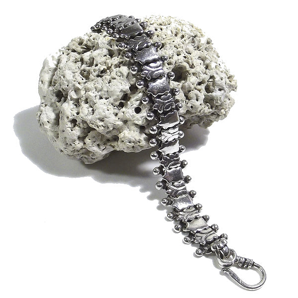 Bracciale etnico SONTH in argento 925 | Bracciali indiani SNAKE originali - Il mondo di Wit