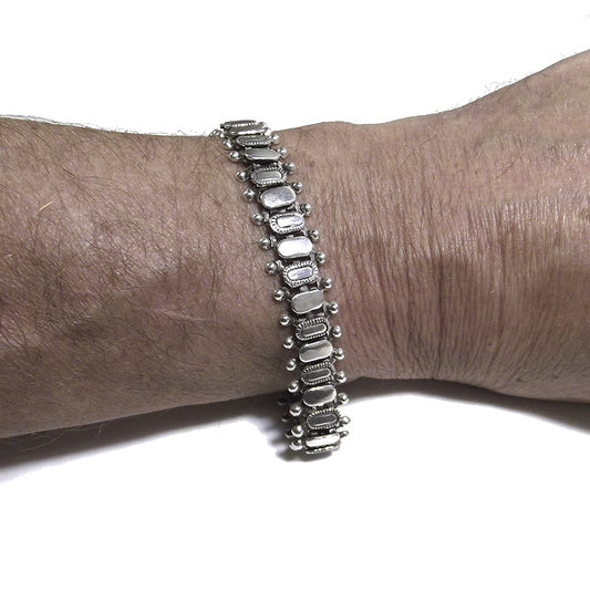 Bracciale etnico SURYA in argento 925 | Bracciali indiani SNAKE originali - Il mondo di Wit