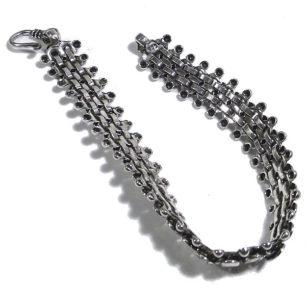 Bracciale etnico SURYA in argento 925 | Bracciali indiani SNAKE originali - Il mondo di Wit