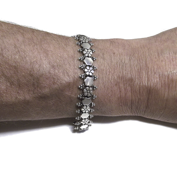 Bracciale etnico AIGIRI in argento 925 | Bracciali indiani SNAKE originali - Il mondo di Wit