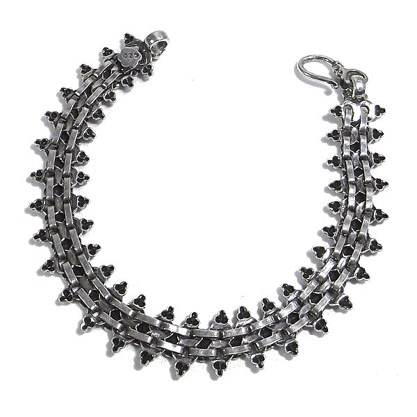 Bracciale etnico AIGIRI in argento 925 | Bracciali indiani SNAKE originali - Il mondo di Wit