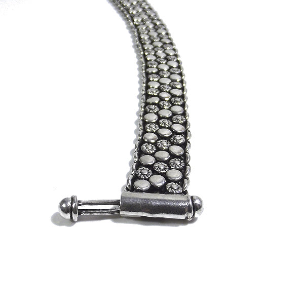Bracciale etnico NANDINI in argento 925 | Bracciali indiani SNAKE originali - Il mondo di Wit