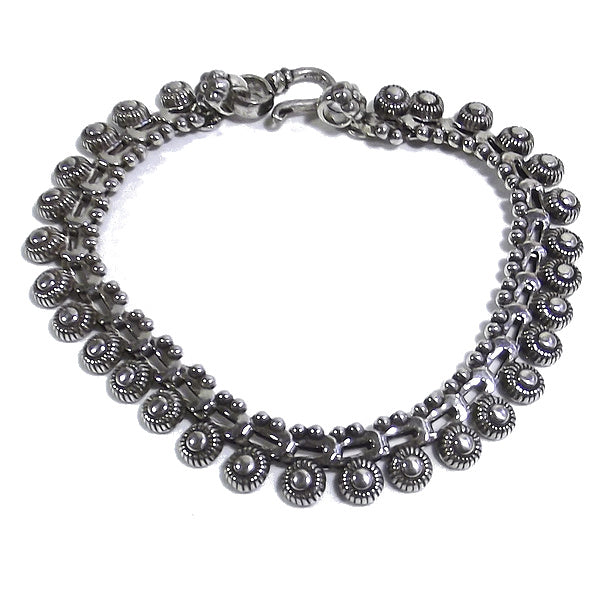 Bracciale etnico YANSH in argento 925 | Bracciali indiani SNAKE originali - Il mondo di Wit