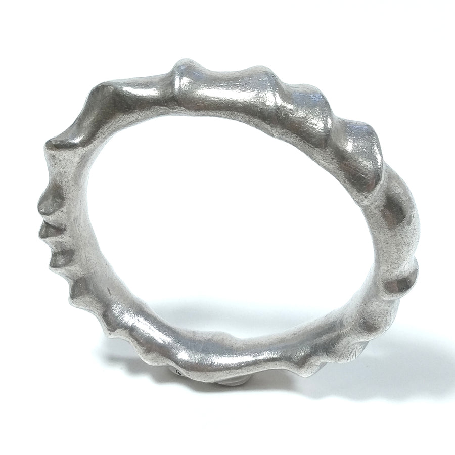 Bracciale rigido d'argento in argento 925 Bracciale artigianale | GIOIELLI IN ARGENTO