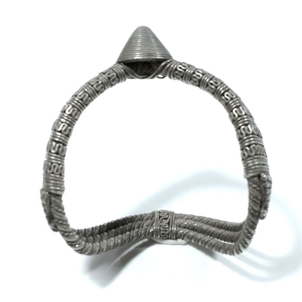 Bracciale rigido in argento 925 - PONDICHERRY
