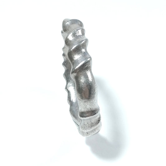 Bracciale rigido d'argento in argento 925 Bracciale artigianale | GIOIELLI IN ARGENTO – immagine2