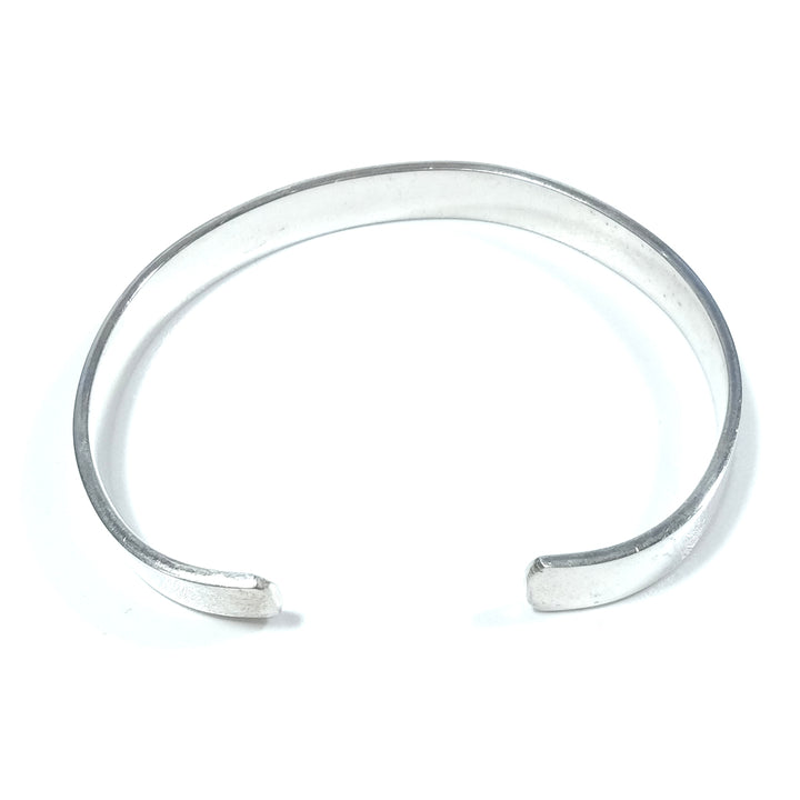 Bracciale rigido d'argento in argento 925 Bracciale artigianale | Bracciale Schiava