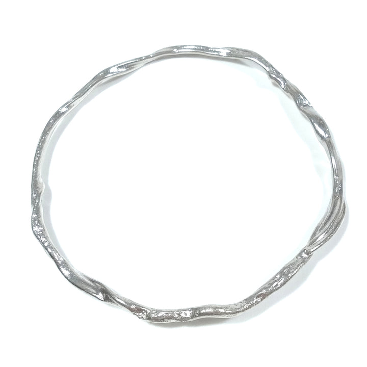 Bracciale d'argento in argento 925 Bracciale artigianale | Cerchio della vita