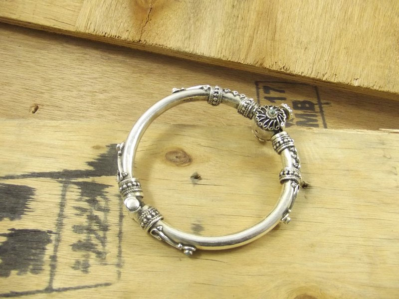 BRACELET band with filigree - EMERALD