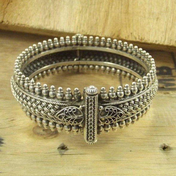 BRACELET wide filigree band II