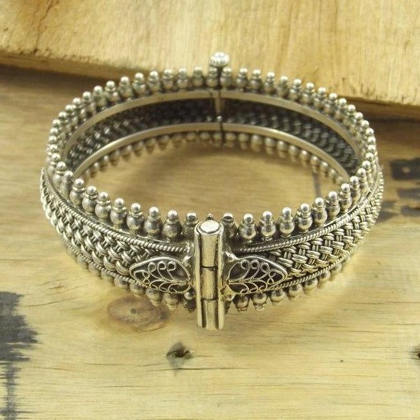 BRACELET wide filigree band II