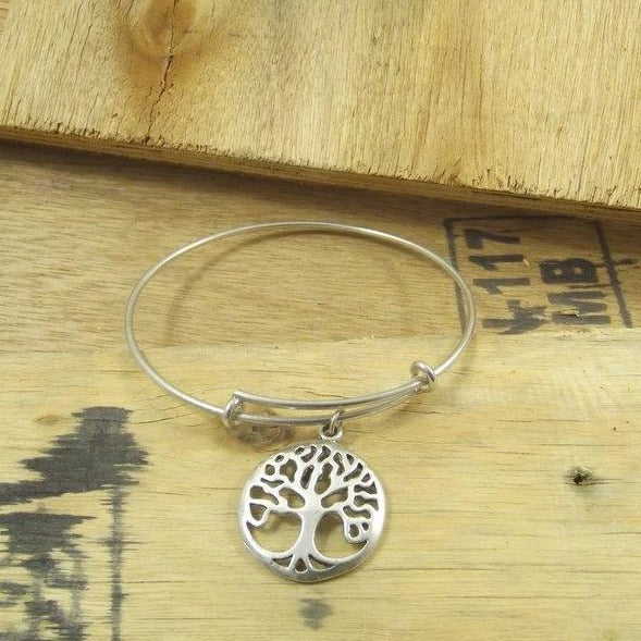 BRACCIALE fascia liscia tonda - Albero della vita - ilmondodiwit - Bracciale