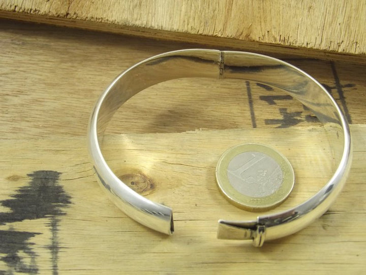 BRACELET in 925 silver with rounded band II - SAKTI