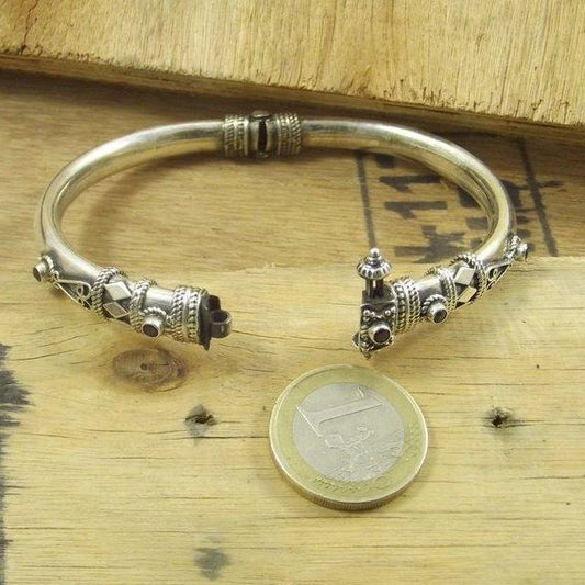 BRACCIALE fascia con filigrana - RUBINO – immagine2
