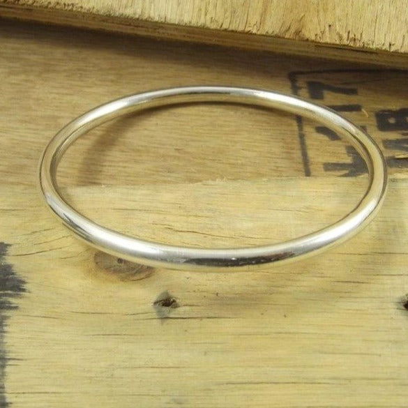 BRACCIALE fascia liscia tonda - ilmondodiwit - Bracciale