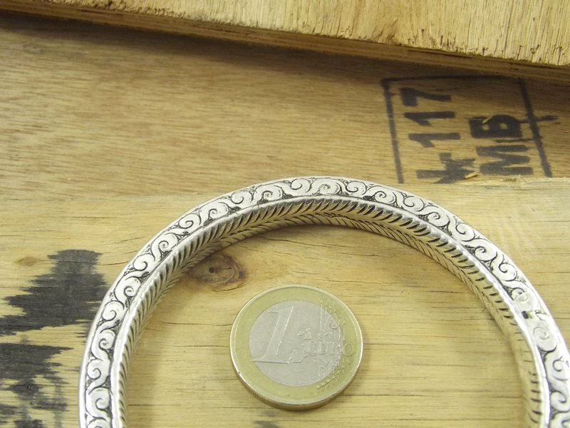 BRACCIALE TRAFORO argento ETNICO II