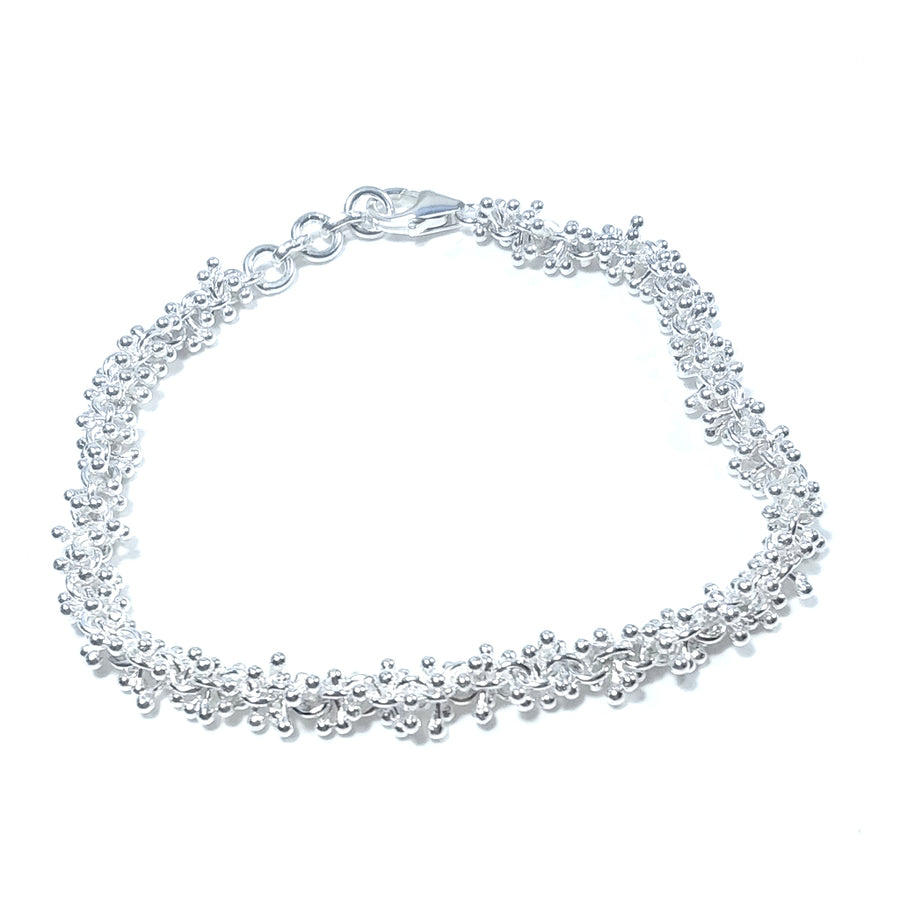 Bracciale artigianale in argento 925 - DIANA