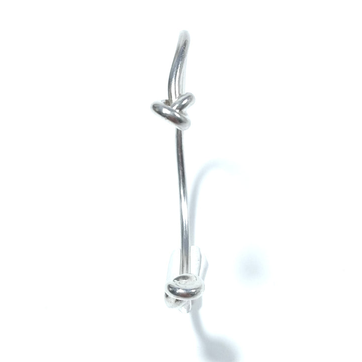 Bracciale rigido d'argento in argento 925 Bracciale artigianale | GIOIELLI IN ARGENTO