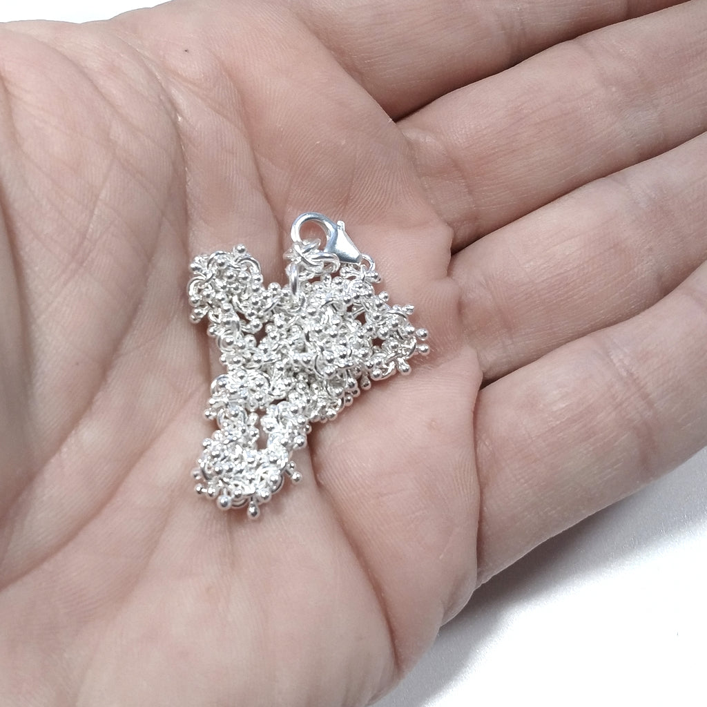 Bracciale artigianale in argento 925 - DIANA