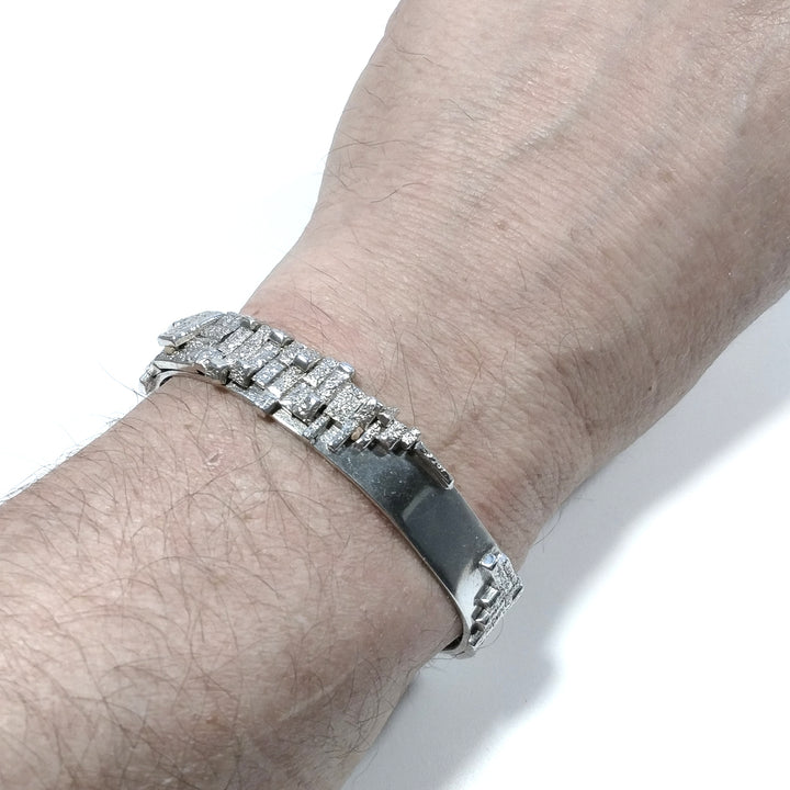 925 Silver Bangle Bracelet Handcrafted | Slave bracelet