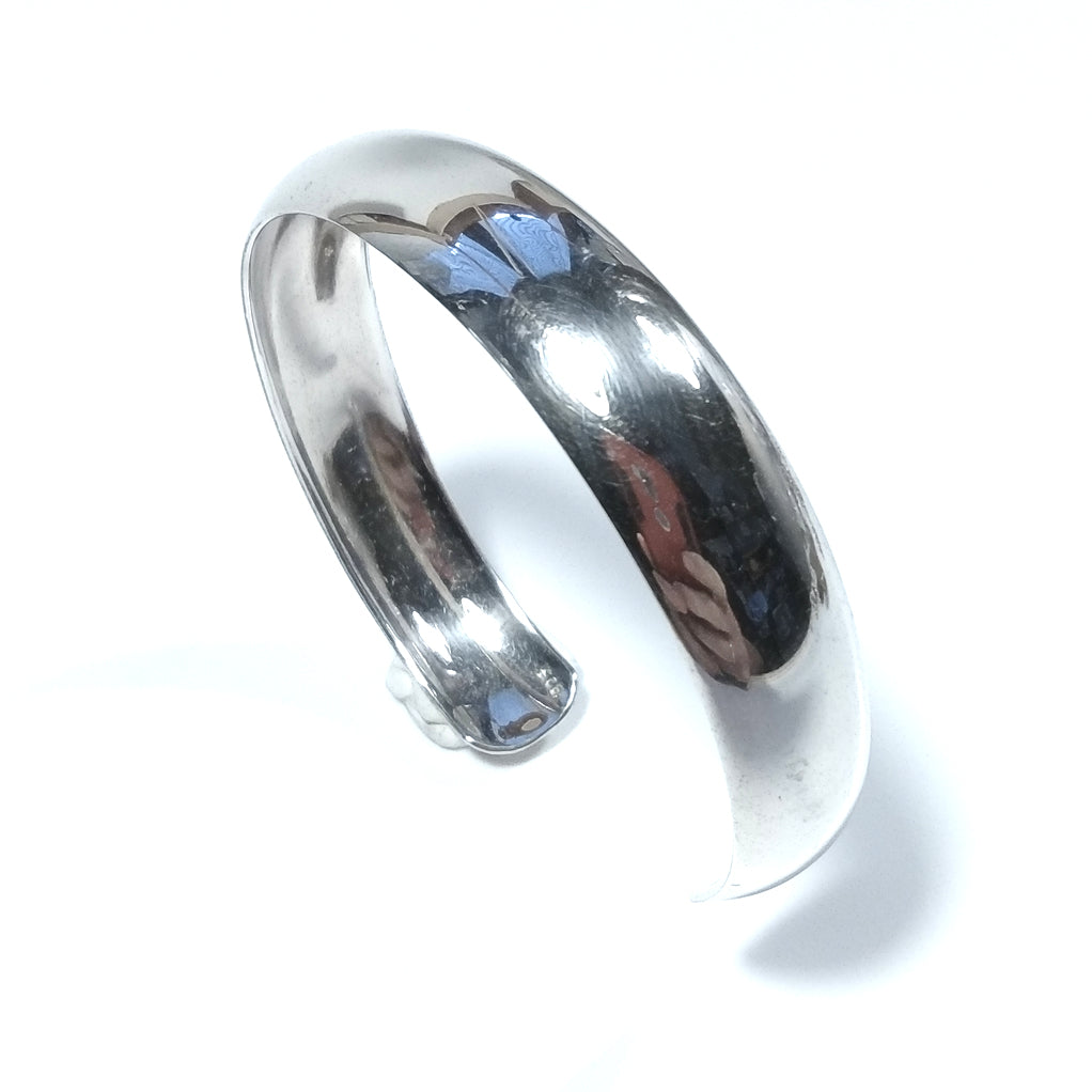 Bracciale rigido d'argento in argento 925 Bracciale artigianale | Bracciale Schiava