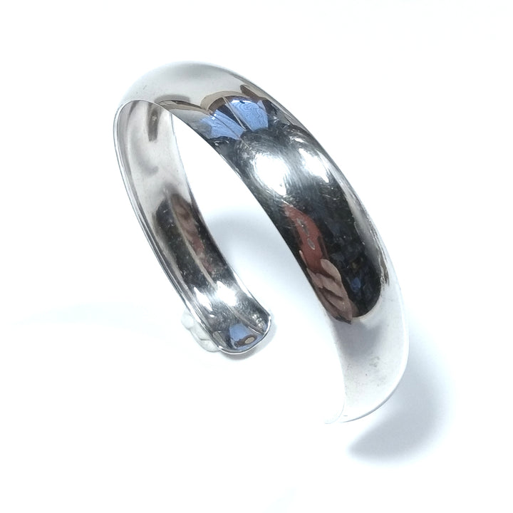 Bracciale rigido d'argento in argento 925 Bracciale artigianale | Bracciale Schiava