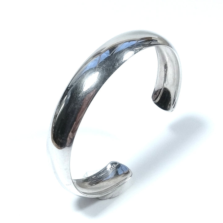 Bracciale rigido d'argento in argento 925 Bracciale artigianale | Bracciale Schiava