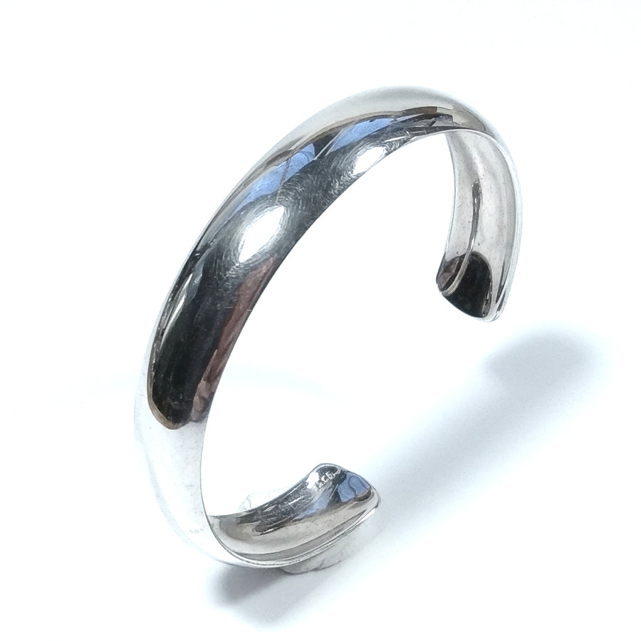 Bracciale rigido d'argento in argento 925 Bracciale artigianale | Bracciale Schiava