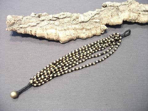 BRACCIALE in ottone NAGA