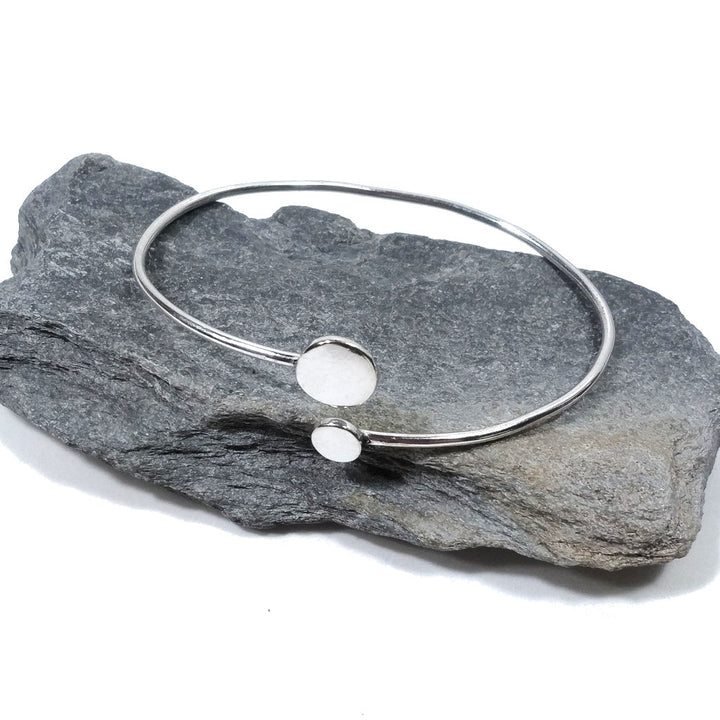 Bracciale in ottone DISCHI Bracciale artigianale | BRACCIALE ottone