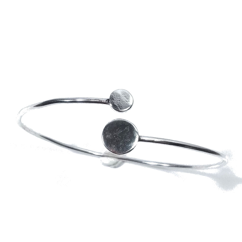 Bracciale in ottone DISCHI Bracciale artigianale | BRACCIALE ottone