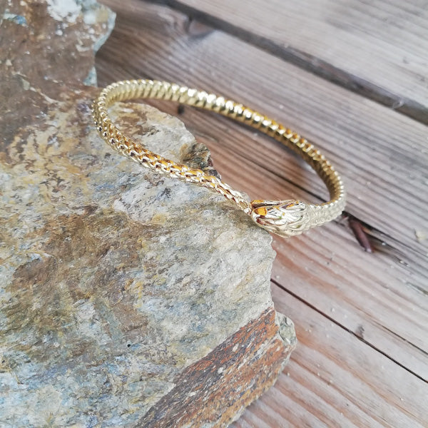 Bracciale PARU in ottone Bracciale artigianale | BRACCIALE rigido