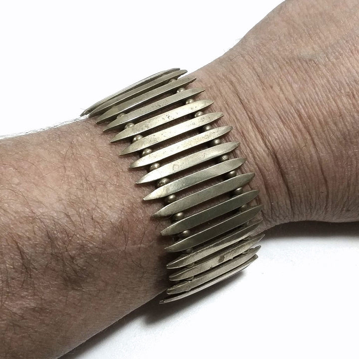 Bracciale etnico Naga in ottone tribale | GIOiEILLI ETNICI | Uomo donna