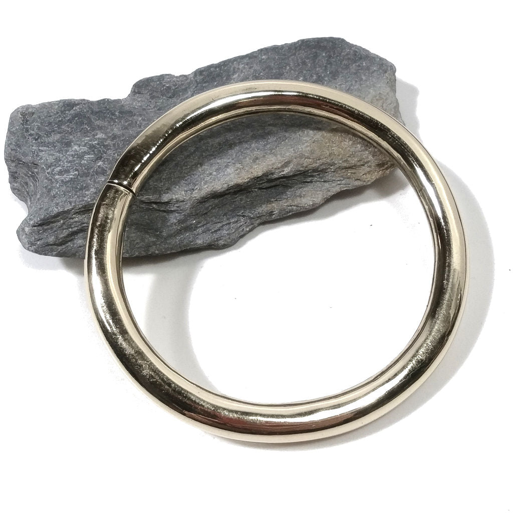Bracciale d'argento in ottone Bracciale artigianale | BRACCIALE rigido