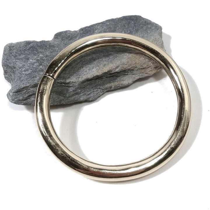 Bracciale d'argento in ottone Bracciale artigianale | BRACCIALE rigido