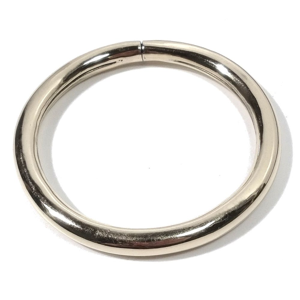 Bracciale d'argento in ottone Bracciale artigianale | BRACCIALE rigido