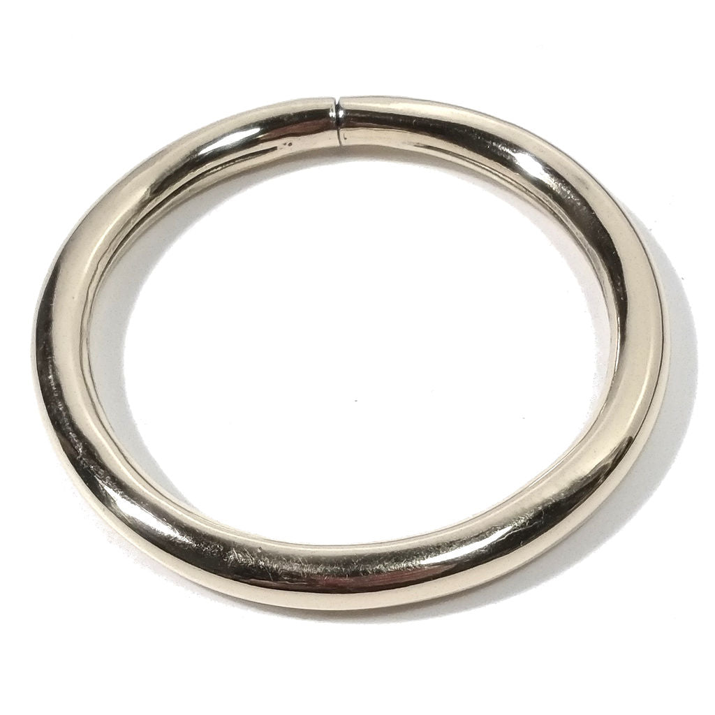 Bracciale d'argento in ottone Bracciale artigianale | BRACCIALE rigido