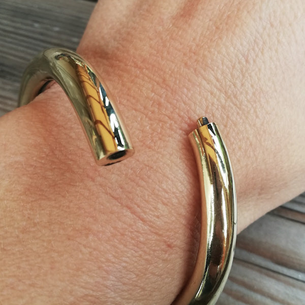 Bracciale in ottone Bracciale artigianale | BRACCIALE rigido