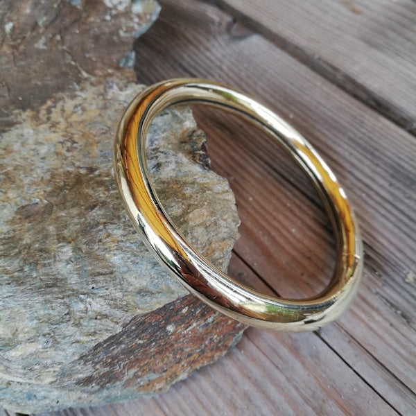Bracciale in ottone Bracciale artigianale | BRACCIALE rigido
