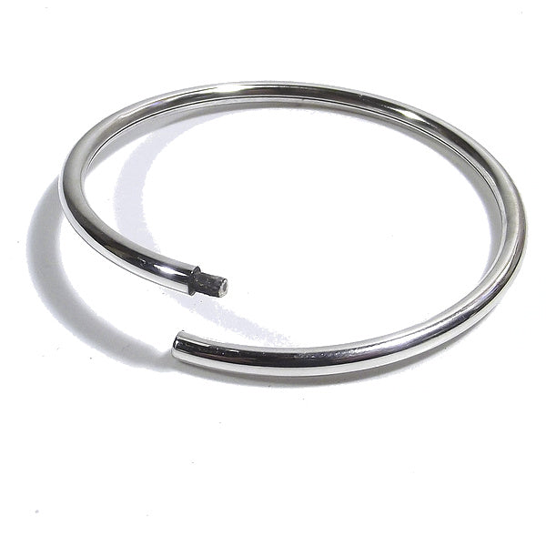 Bracciale liscio a cerchio ARULA in argento da UOMO o DONNA - rigido | Gioielli da Uomo