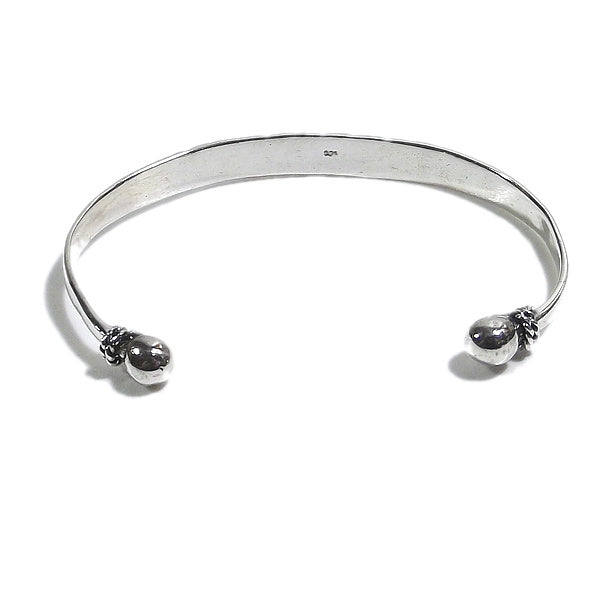 Bracciale etnico ANCHALI in argento da UOMO o DONNA - rigido | Gioielli da Uomo