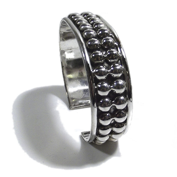 Bracciale etnico PINAL in argento da UOMO o DONNA - rigido | Gioielli da Uomo