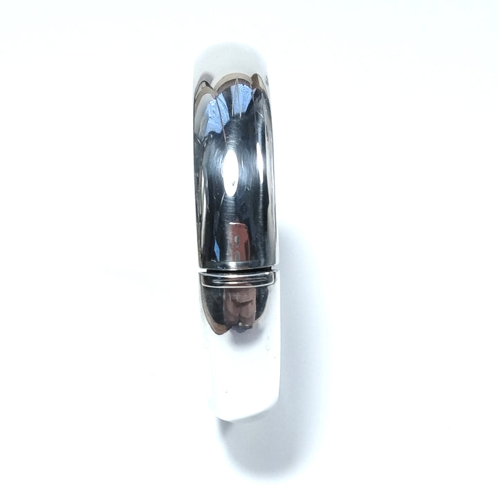 Bracciale artigianale rigido in argento 925 - MAURICE