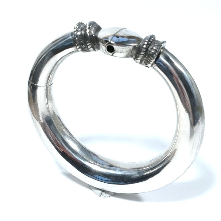 Bracciale ETNICO in argento 925 Bracciale artigianale | BRACCIALI IN ARGENTO