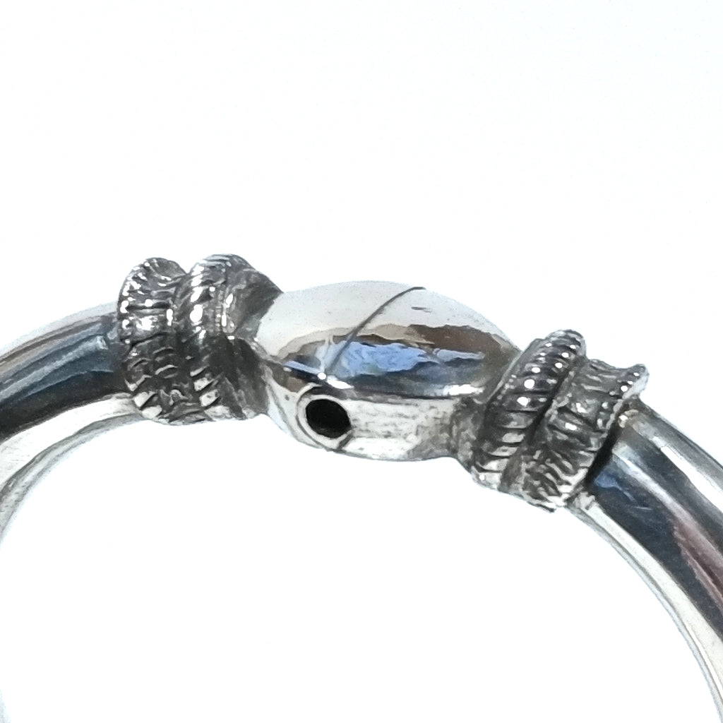 Bracciale ETNICO in argento 925 Bracciale artigianale | BRACCIALI IN ARGENTO