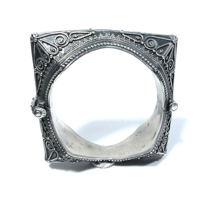Bracciale ETNICO in argento 925 Bracciale artigianale