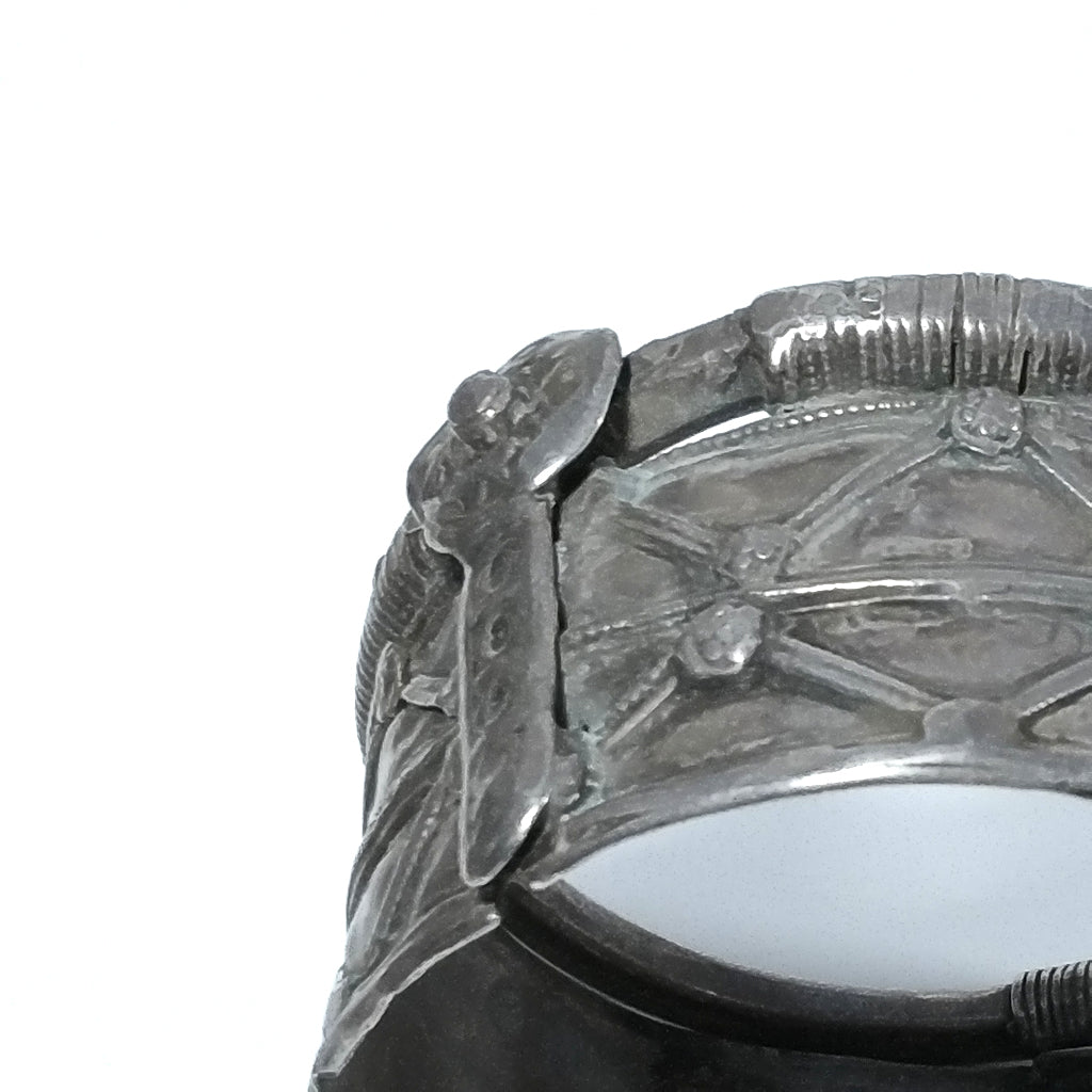Bracciale ETNICO in argento 925 Bracciale artigianale | Cerchio