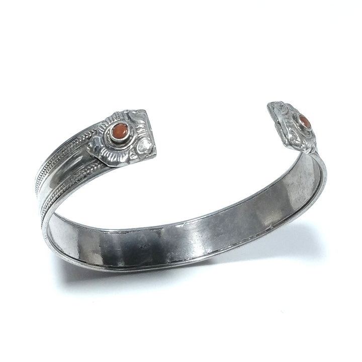 Bracciale ETNICO in argento 925 om namah shivaya