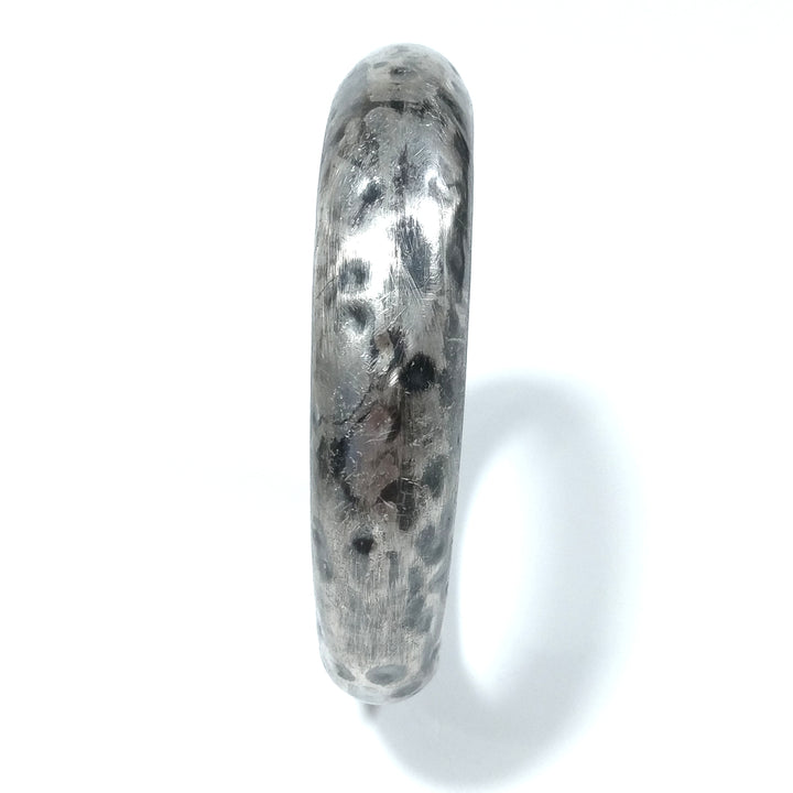 Bracciale artigianale etnico in argento 925